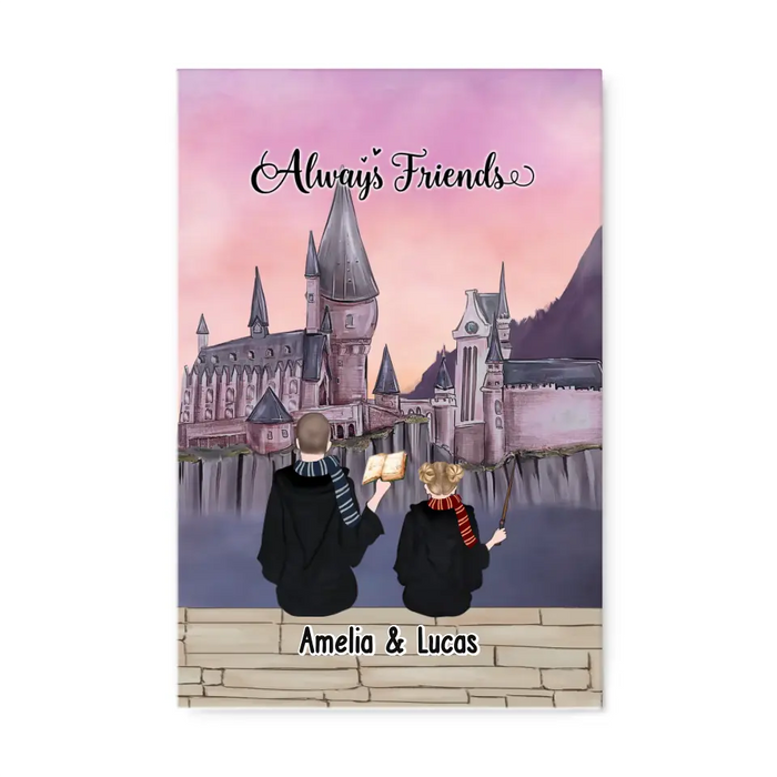 You're My Favorite Muggle - Personalized Muggle Canvas For Friends, Family, Gifts For Wizard Lovers