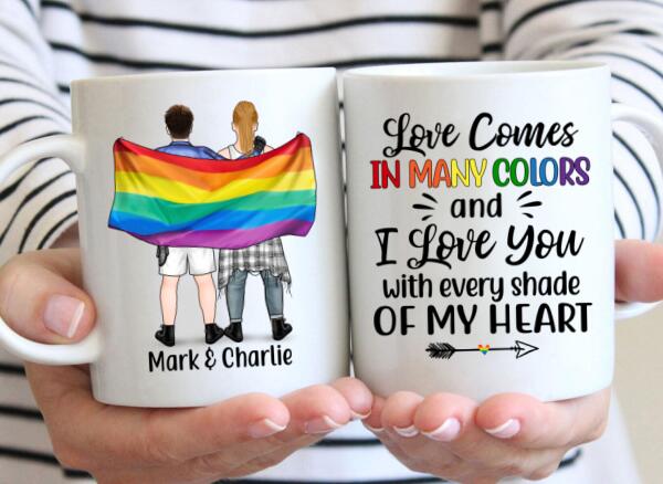 Personalized Mug, Gifts For Him, Gifts For Her, Gifts for LGBT Couples