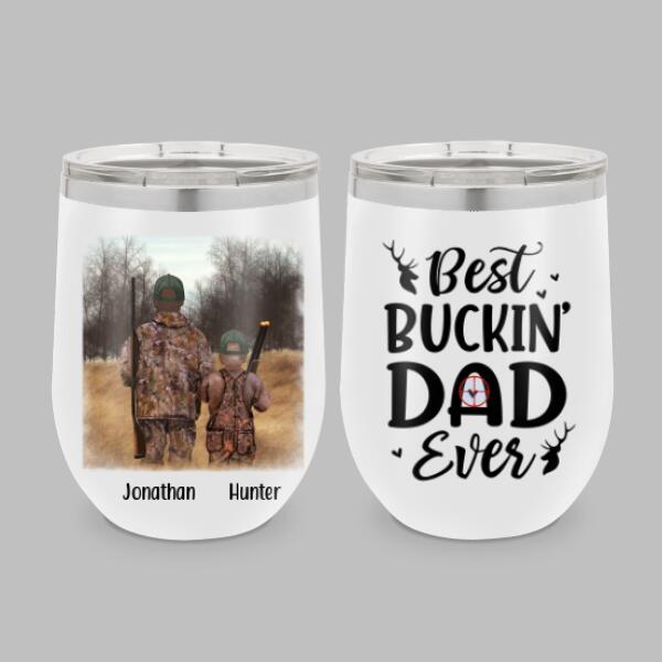 Personalized Tumbler, Best Buckin Partner Ever, Gift For Hunters