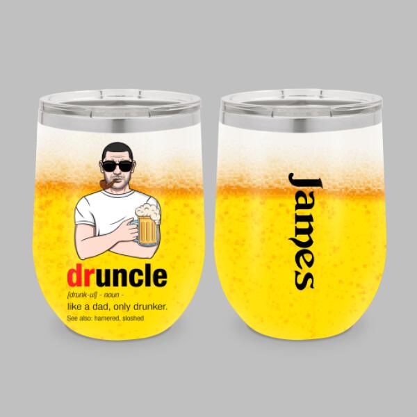 Druncle Like a Dad Only Drunker - Personalized Gifts for Custom Beer T —  GearLit