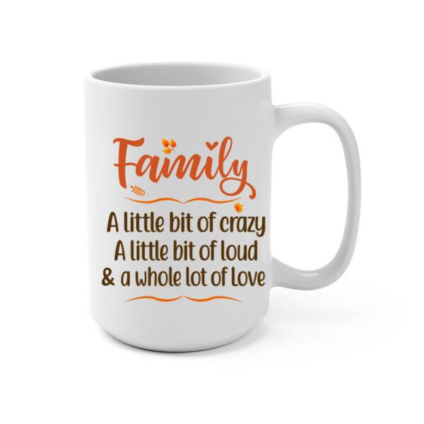 Personalized Mug, Fall Family Sitting, Gifts For Family Members