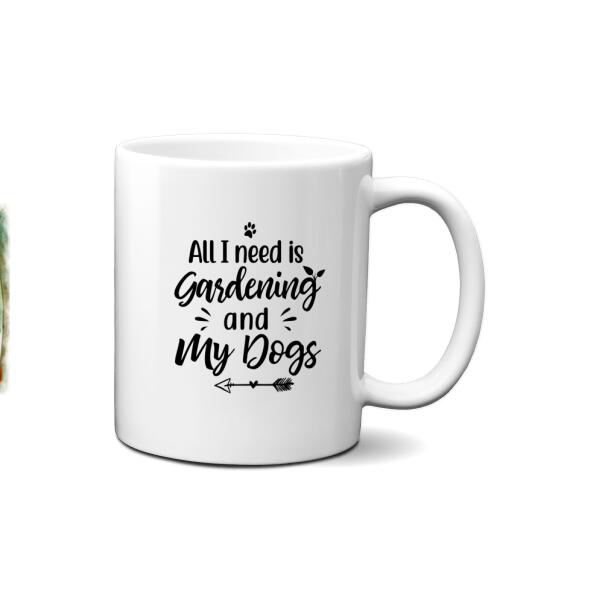 Personalized Mug, Plant Lady Is The New Dog Lady, Gift For Gardeners And Dog Lovers