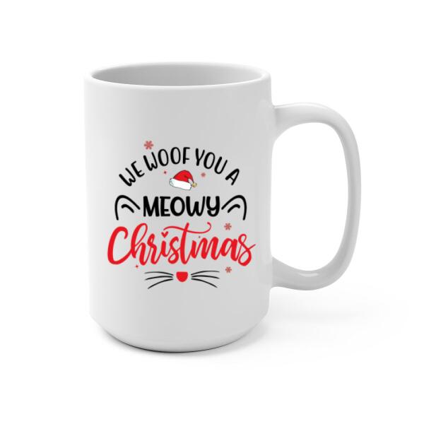 Personalized Mug, Funny Cats - Up To 6 Cats, Christmas Gift for Cat Lovers