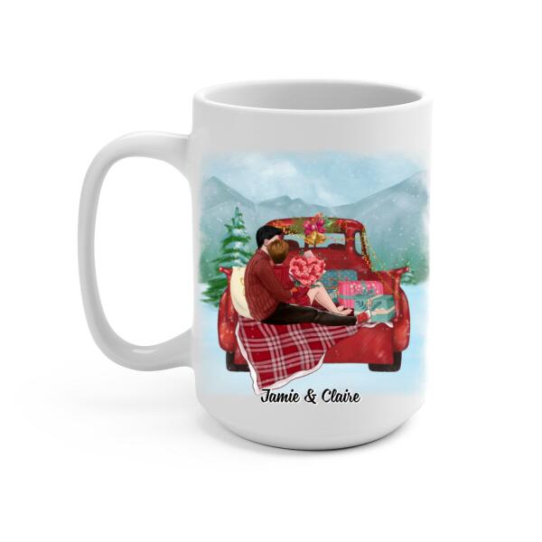Personalized Mug, All I Want For Christmas Is You, Christmas Gift For Couples