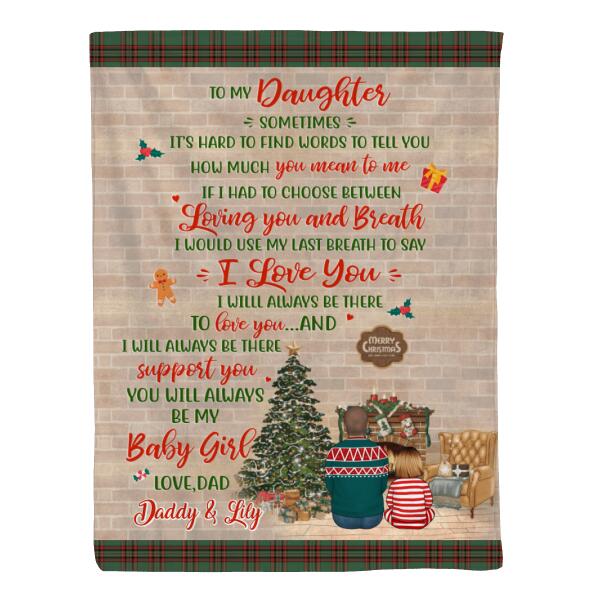 Letter to Mom and Dad from Daughter - Christmas Personalized Gifts Cus —  GearLit