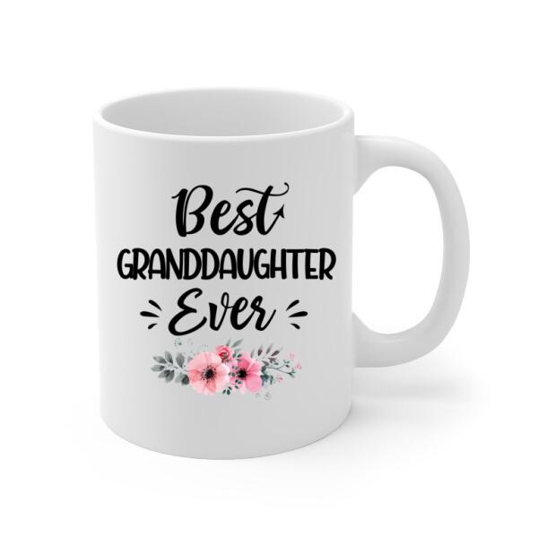 Personalized Mug, Best Granddaughter Ever, Gift for Granddaughter