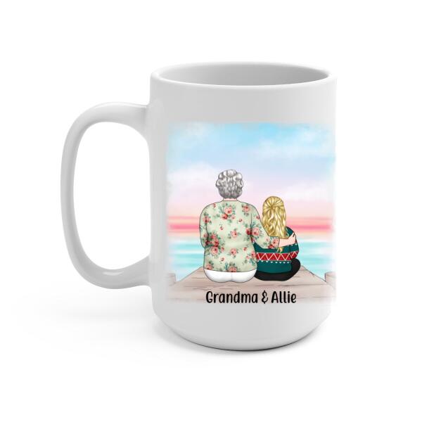 Personalized Gifts Custom Mug for Grandma - To My Granddaughter