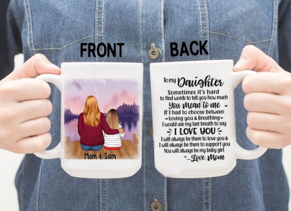 Personalized Mug for Son or Daughter from Mom - Custom Gift