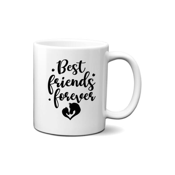 There Was A Girl Who Really Loved Horses - Personalized Mug For Her, Horse Lovers