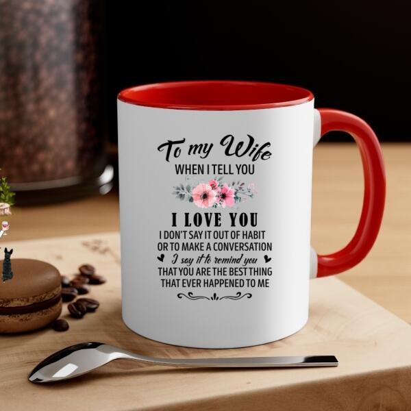 To My Wife Camping Couple With Dogs - Personalized Mug For Him, Her, Camping, Dog Lovers