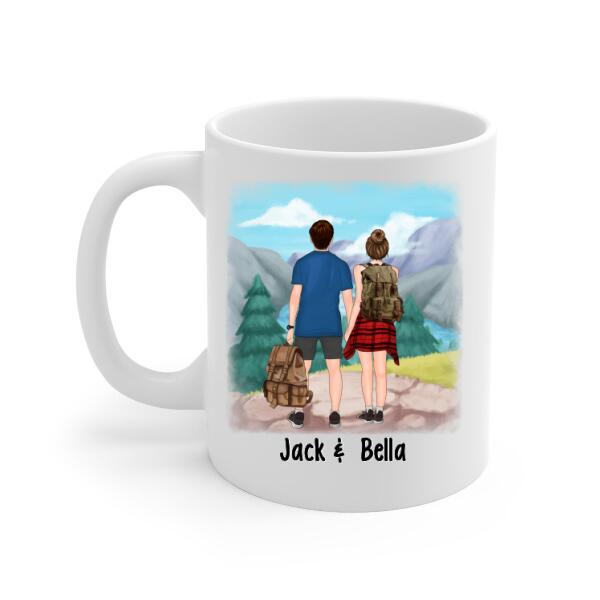 To My Wife How Special You Are To Me - Personalized Mug For Couples, For Her, Hiking