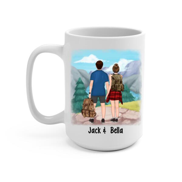 To My Wife How Special You Are To Me - Personalized Mug For Couples, For Her, Hiking