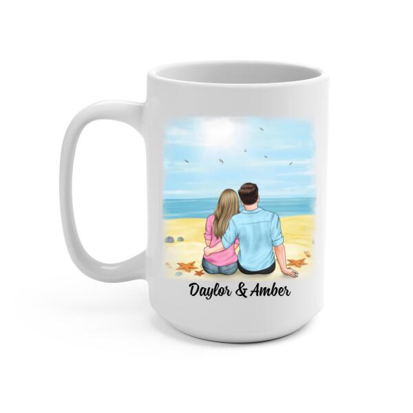 To My Wife I Just Want To Be Your Last Everything - Personalized Mug For Couples, Her