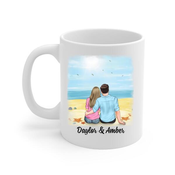 To My Wife I Just Want To Be Your Last Everything - Personalized Mug For Couples, Her