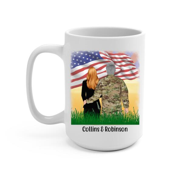 You're Always My Commander-In-Chief - Personalized Mug For Her, Wife, Veteran