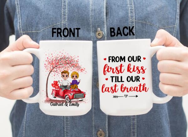 Together Since - Personalized Mug For Couples, Him, Her, Valentine's Day