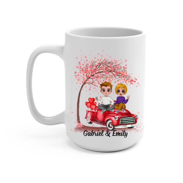 Together Since - Personalized Mug For Couples, Him, Her, Valentine's Day