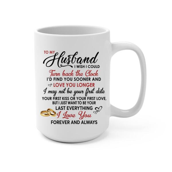 To My Husband - Personalized Gifts Custom Motorcycle Mug For Him For Couples For Him, Motorcycle Lovers