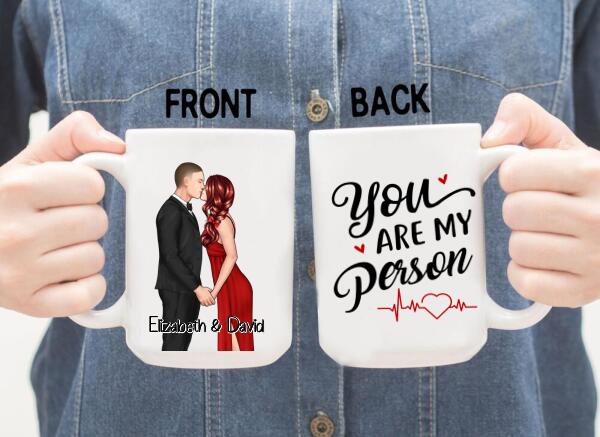 You Are My Person - Personalized Mug For Couples, Him, Her, Valentine's Day