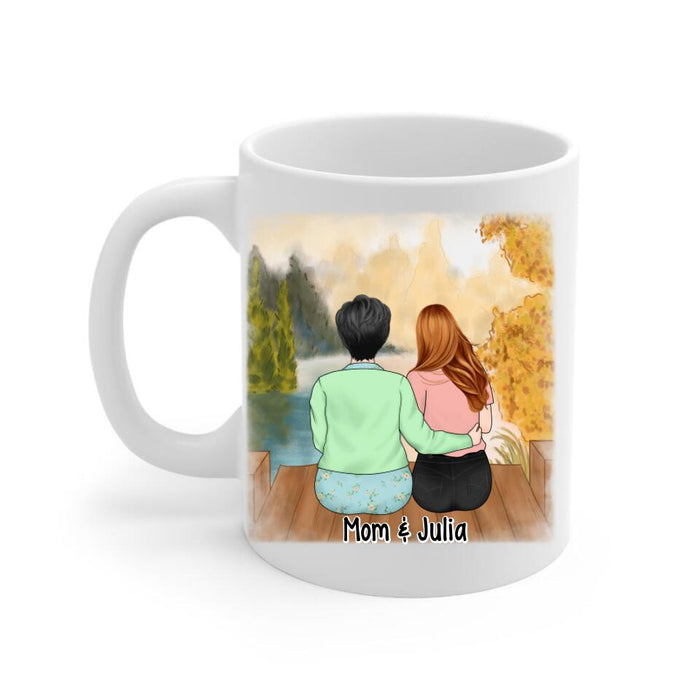 Life Gave Me The Gift Of You - Personlized Mug For Mother-in-law, For Mom, Mother's Day