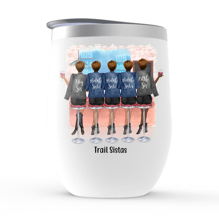 Yeti Laser Engraved Authentic Tumbler BEST FRIENDS , Gift for
