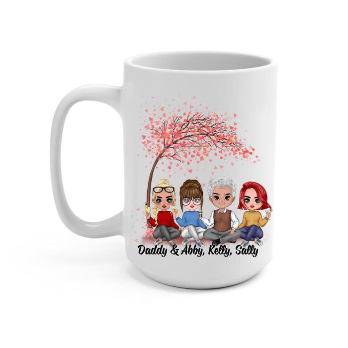 You Are the Dad Everyone - Personalized Gifts Custom Mug for Daughters for Dad