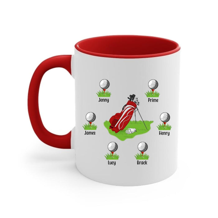 Golf Buddies for Life - Personalized Gifts Custom Golf Mug for Dad, Golf Lovers