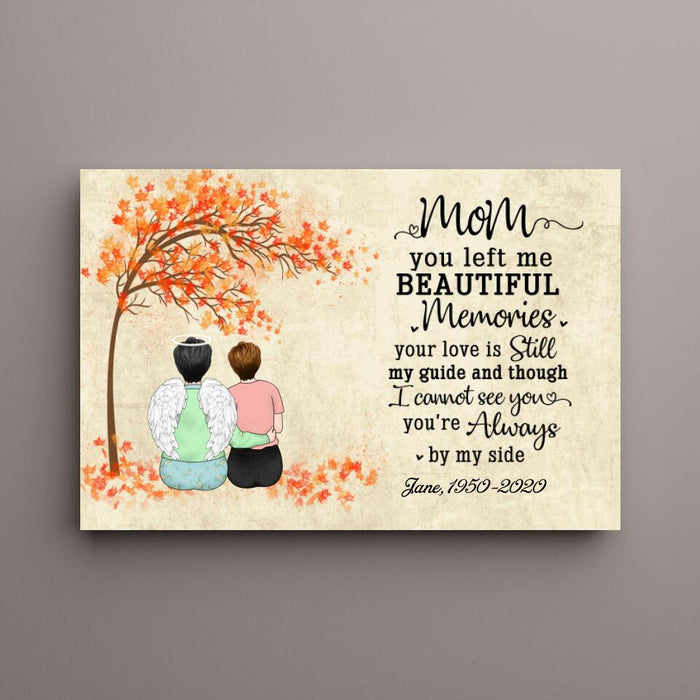 Personalized Canvas, Memorial Gift for Mother Loss, Sympathy Gift, Gift for Memorial Day