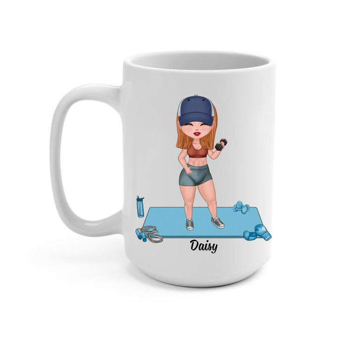 I Hate Being Sexy But I'm A Personal Trainer - Personalized Mug For Her, Fitness