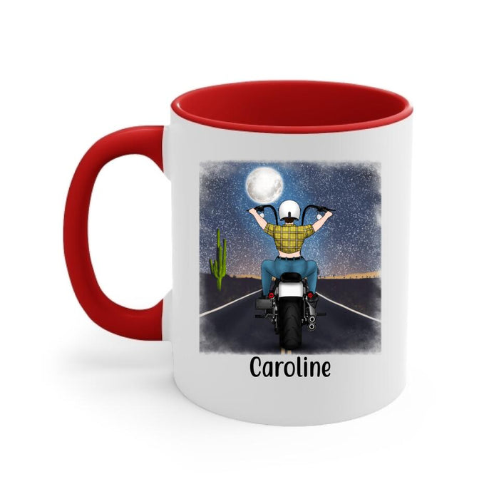 I'm That Crazy Biker Chick - Personalized Mug For Her, Motorcycle Lovers