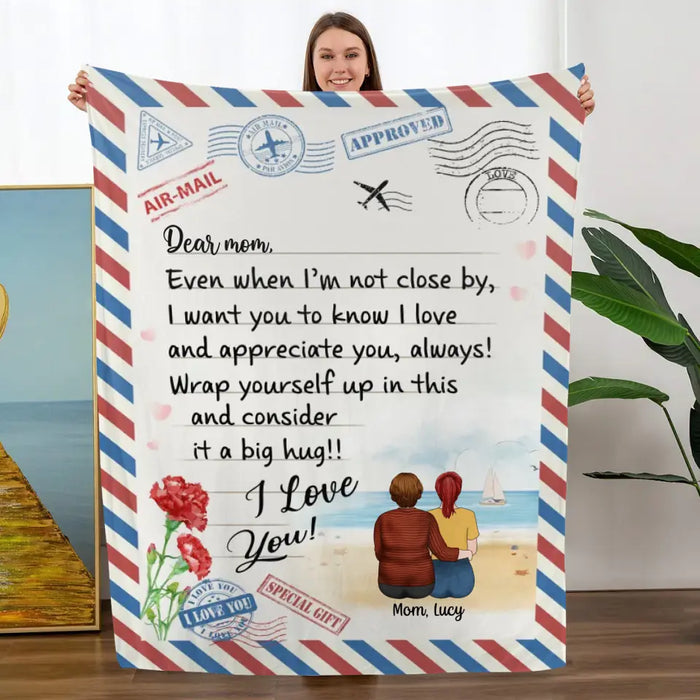 Dear Mom,Never Feel You Are Alone - Personalized Blanket - Mother's Da –  Macorner