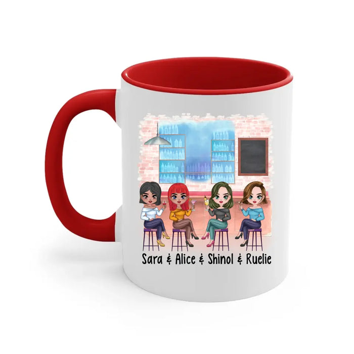 It's Always More Fun When We're Together - Personalized Mug For Friends, For Sister, Congratulations