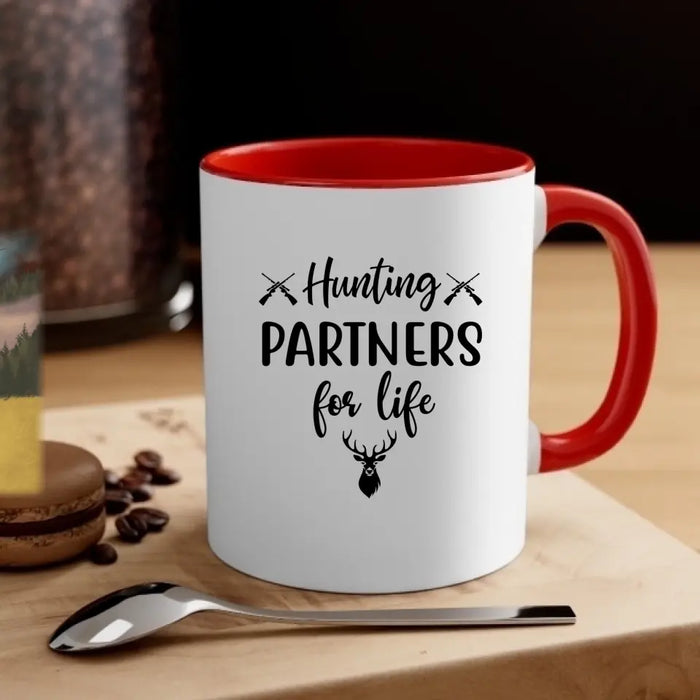 Hunting Partners For Life - Personalized Mug For Hunting Couples, Gifts for Hunters