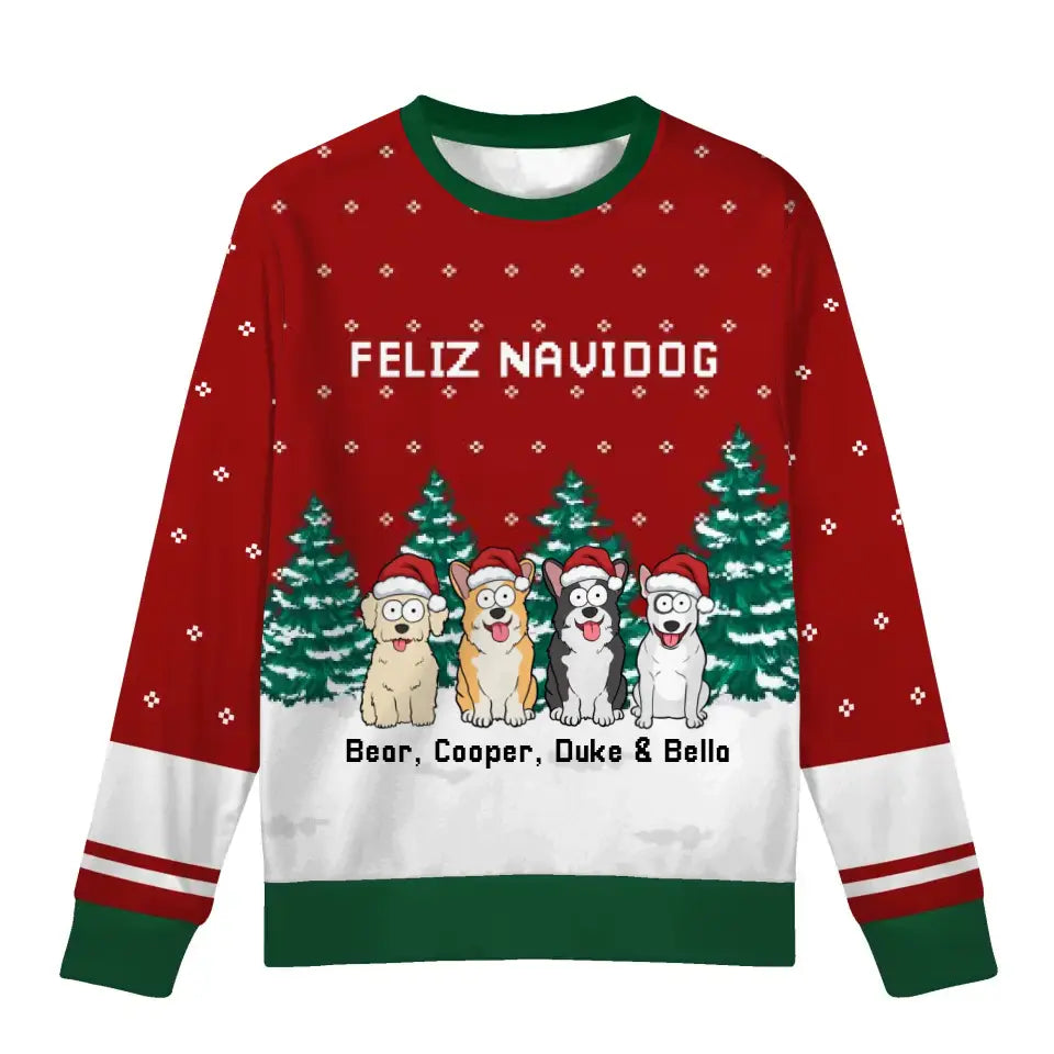 Feliz sales navidog sweater