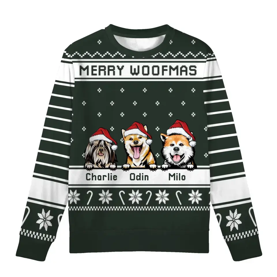 Merry Woofmas Dog Christmas