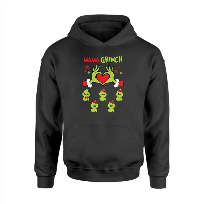 T-shirt Grinch Di Natale Personalizzata Per Uomo – Maglia In Cotone 100% Famiglia - Foto 2