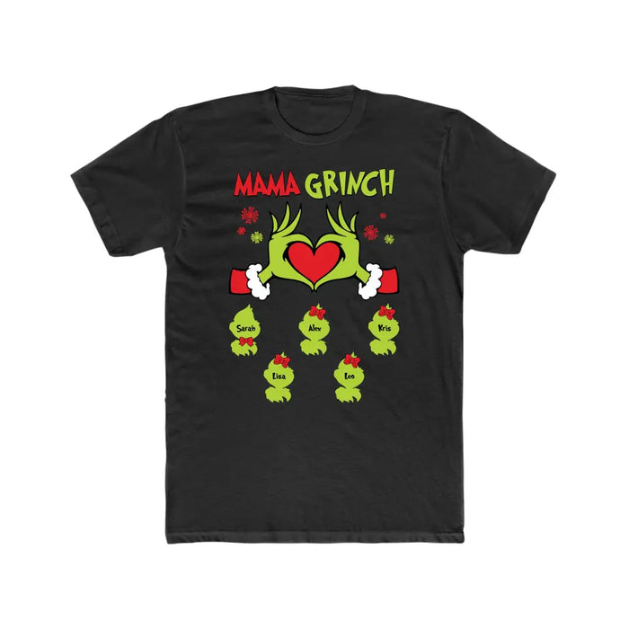 Mama Grinch - Personalized Christmas Gifts Custom Shirt For Grinch Family