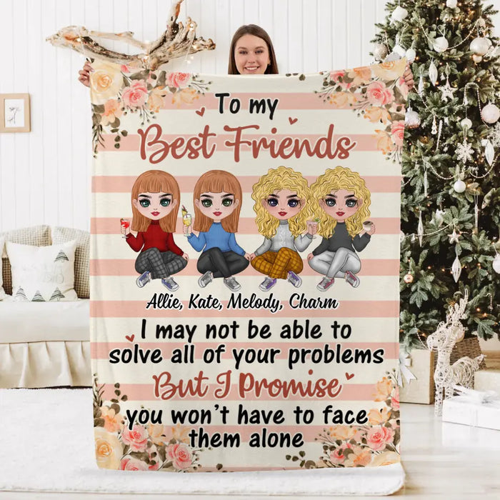 Up To 4 Chibi To My Best Friends I May Not Be Able Personalized Blan GearLit