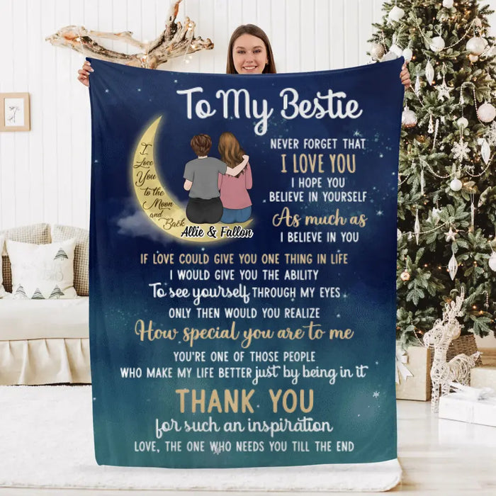 Moon and me blanket sale