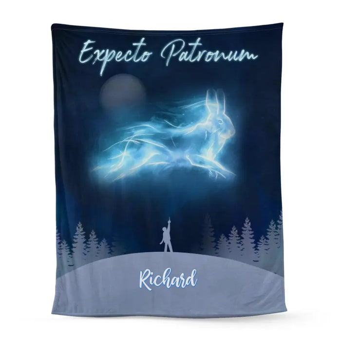 Personalized Blanket, HP Patronus Gifts for HP Lovers