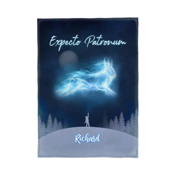 Personalized Blanket, HP Patronus Gifts for HP Lovers