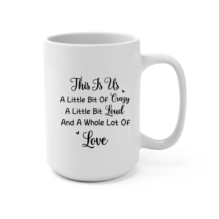 Personalized Mug, Family Sitting, Happy Anniversary, Anniversary Gift, Gift for Him, Her, Parents, Family