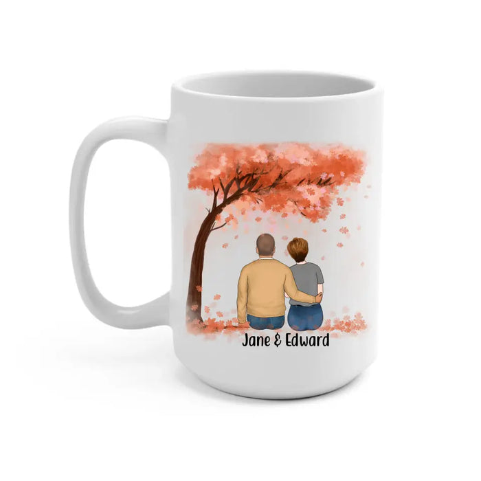 Personalized Mug, Family Sitting, Happy Anniversary, Anniversary Gift, Gift for Him, Her, Parents, Family