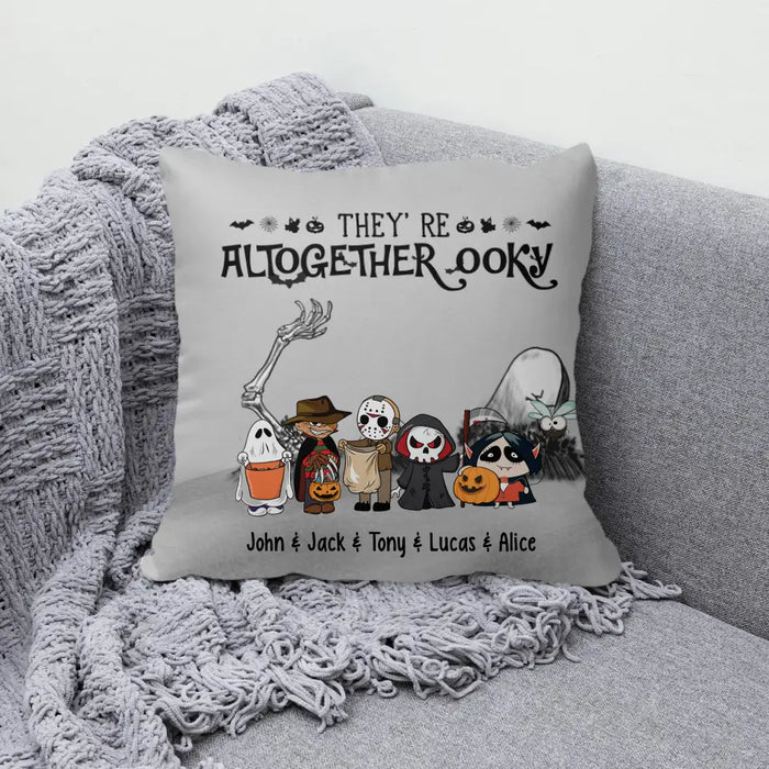 Personalized Pillow, Okky Spooky Family, Gifts For Halloween Family