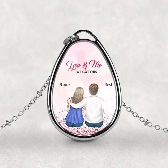 You Me We Got This - Personalized Gifts Custom Necklace For Couples, Valentine's Day Gift