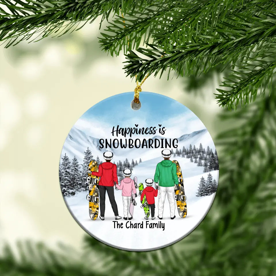 Personalized Ornament, Christmas Couple With Pets, Christmas Gift For —  GearLit