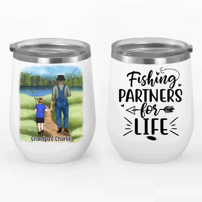 Fishing Partners for Life - Personalized Gifts, Custom Fishing Wine Tu —  GearLit