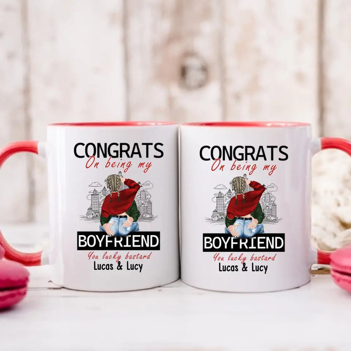 Funny Mug for Boyfriend, You Are the Luckiest Guy in World, Sarcastic –  CustomHappy