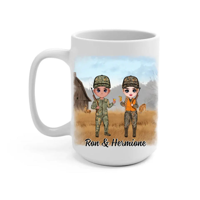 My Favorite Place In All The World - Personalized Mug For Couples, Him, Her, Hunting