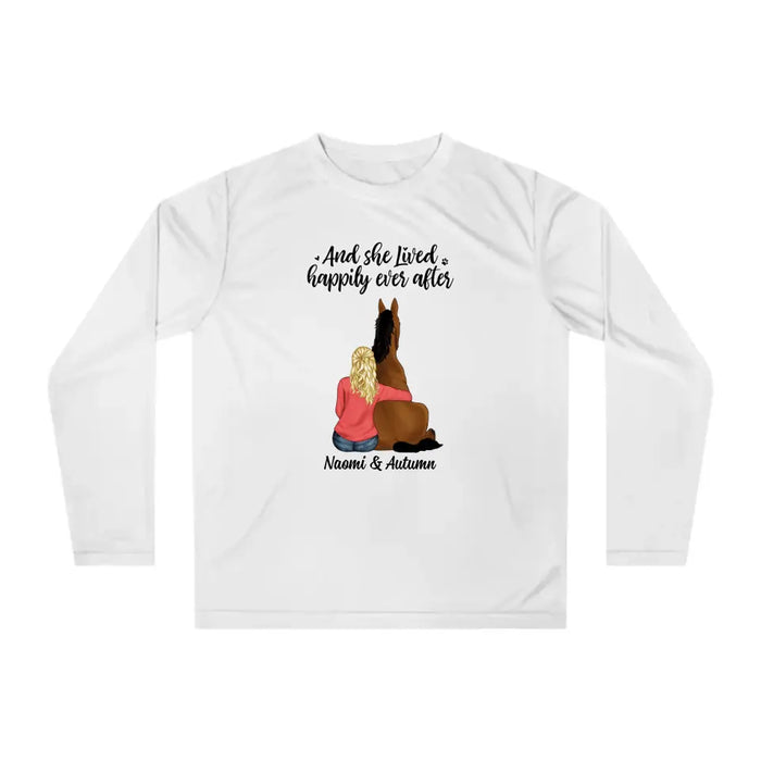 Life Is Better With Horses - Personalized Shirt Horse